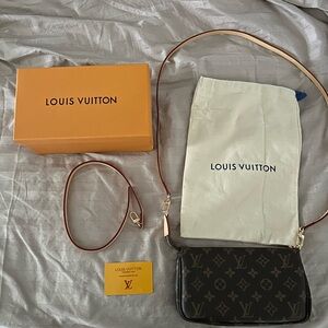 Louis Vuitton Classic Monogram Crossbody Bag